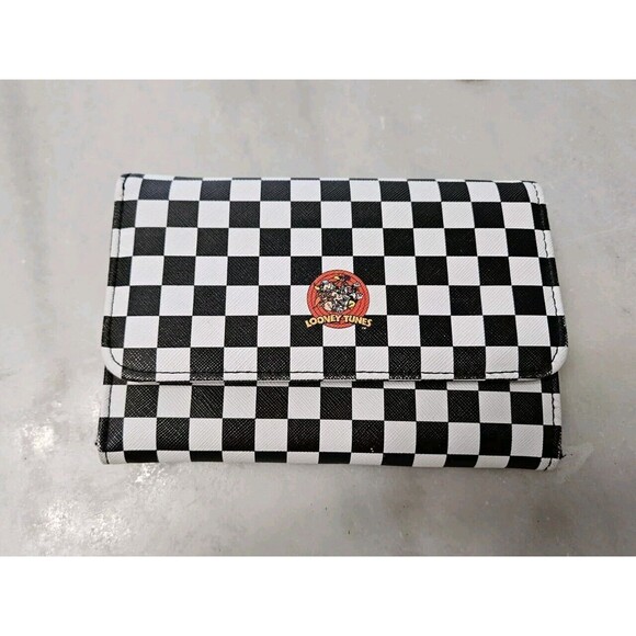 Buckle-Down Looney Tunes Faux Leather Foldover Wallet - Picture 1 of 7